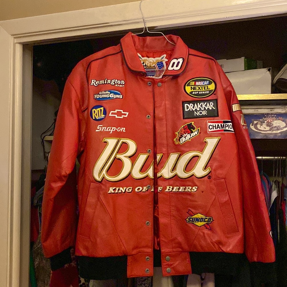 Racing jacket of dale jr
